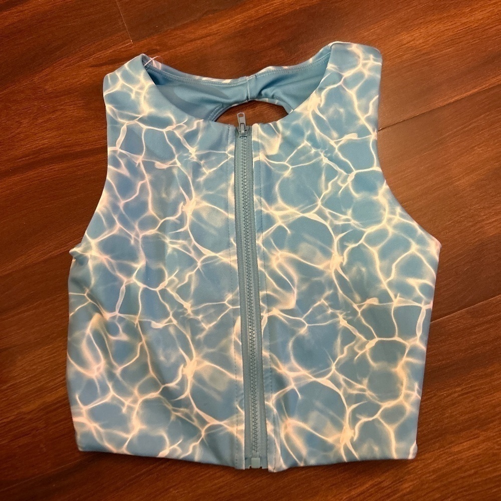 BUFFBUNNY Front zip Sports Bra size XXS